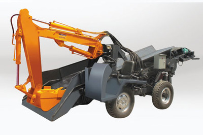 四驱液压先导扒渣机 洛阳一拖工程机械的矿业装卸解决方案
